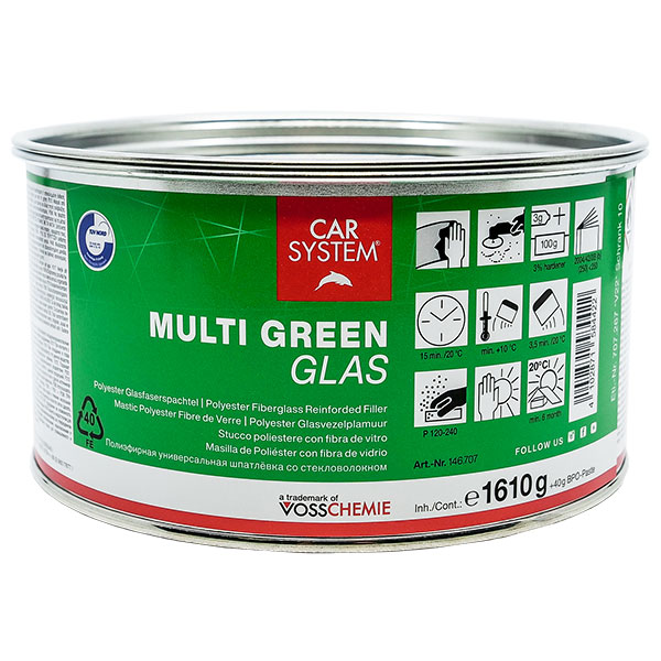 Multi Green Glas