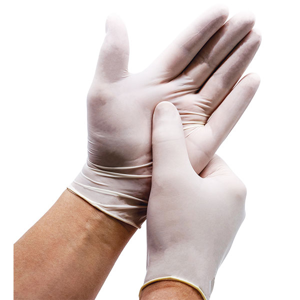 Latex gloves