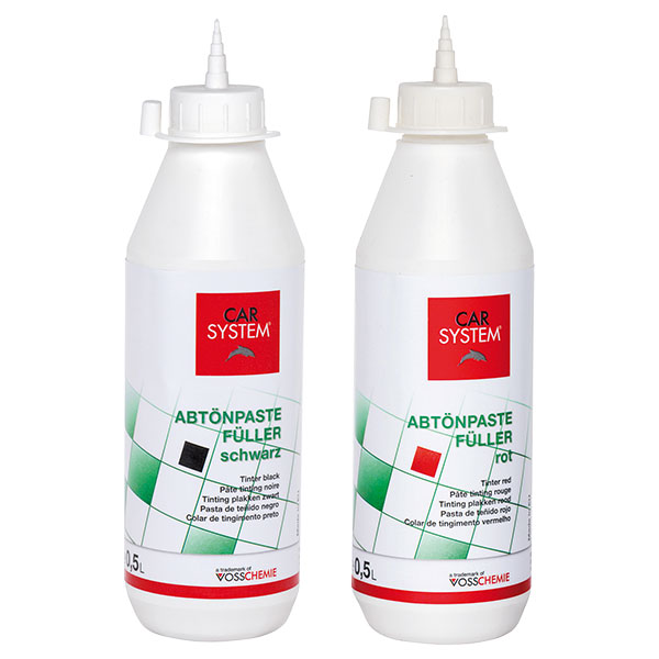 Tinting paste filler
